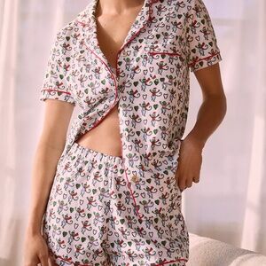 Roller Rabbit Merry Monkey Shorts Sleep Set